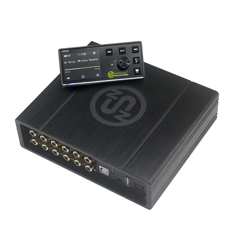 Car Audio 8 CH Amplifier with 10 CH DSP Processor